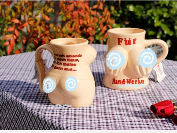 Painted Ceramic Creative Large Capacity Mug