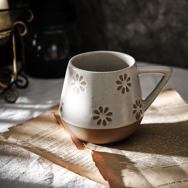Hand Painted Mug Creative Personality Water Cup Stoneware