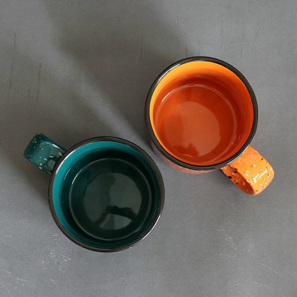Starry Sky Retro Large Capacity Mug Ceramic Mug