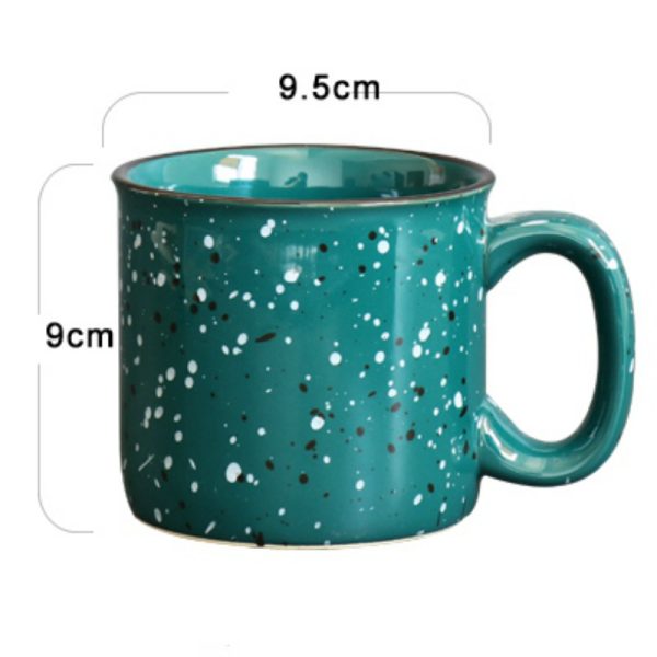 Starry Sky Retro Large Capacity Mug Ceramic Mug