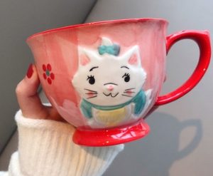 Ceramic Mug Household Mug Oatmeal Mug Cute