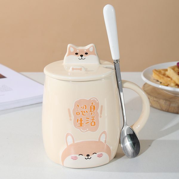 Simple Cute Mug Office Female Mug Couple Ceramic Mug