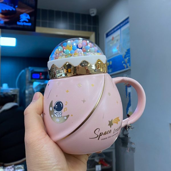 Happy Planet Korean Mug With Spoon Screw