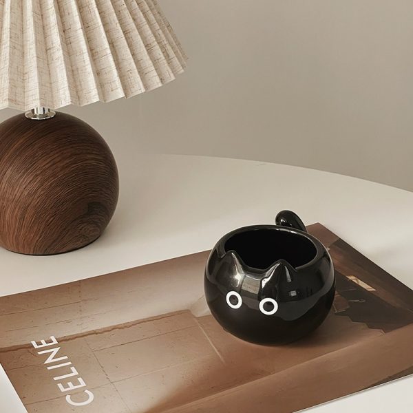 Cute New Cartoon Siamese Kitten Cute Coffee Cup