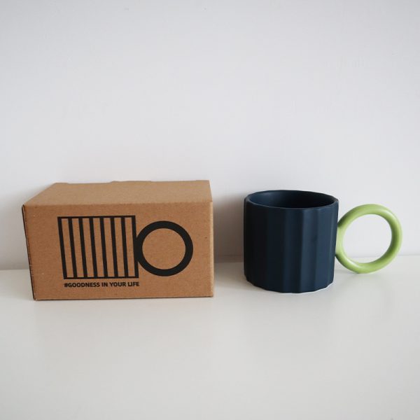 Contrasting Color Mug Home High-value Coffee Cup