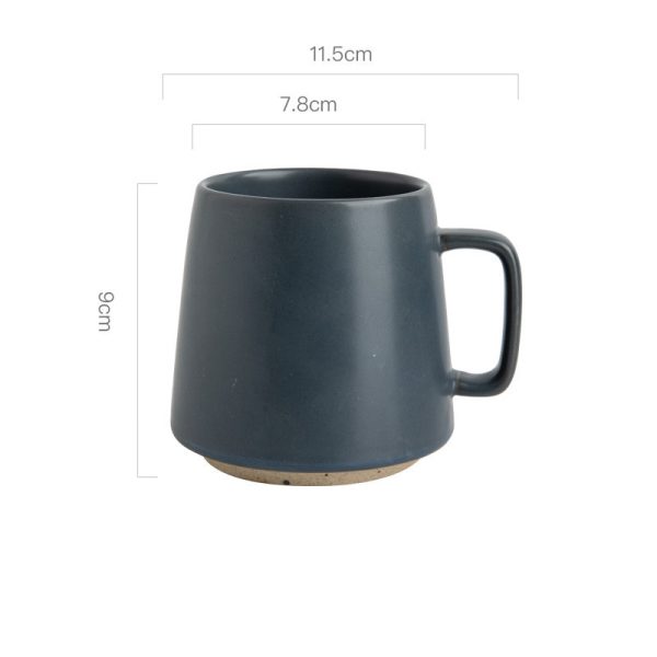 Niche Retro Style Japanese Stoneware Mug