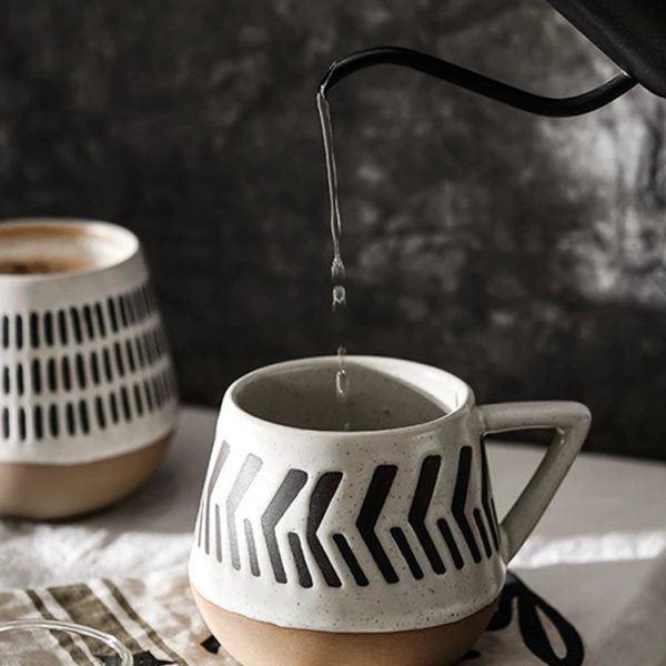 Hand Painted Mug Creative Personality Water Cup Stoneware