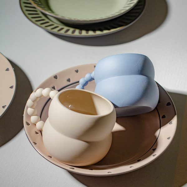 Cute And Fat Mug Net Celebrity Ins Style Home With Handle