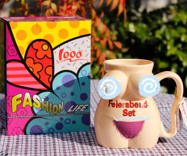 Painted Ceramic Creative Large Capacity Mug