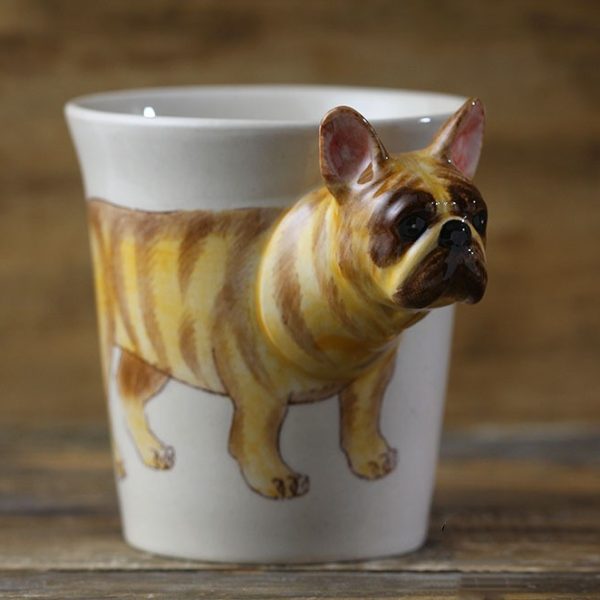 Thailand Hand Painted Animal Mug