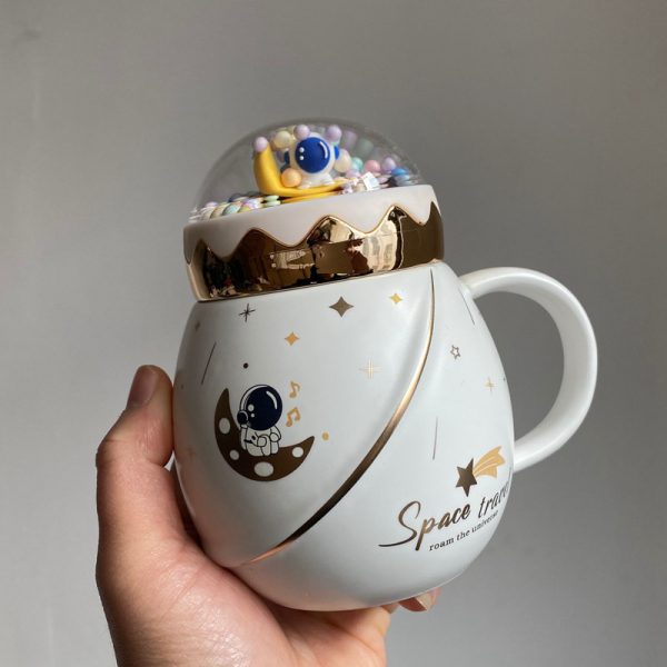 Happy Planet Korean Mug With Spoon Screw