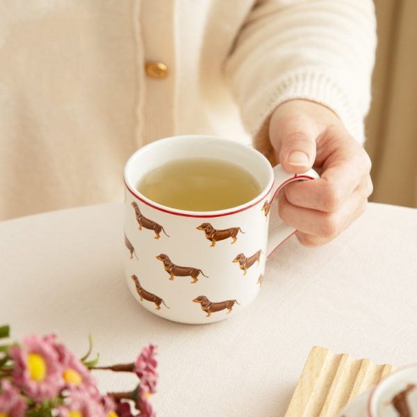 British Strainer Teapot Mug Cup And Saucer Three-piece Set