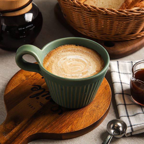 Stoneware Coffee Cup Household Vintage Mug