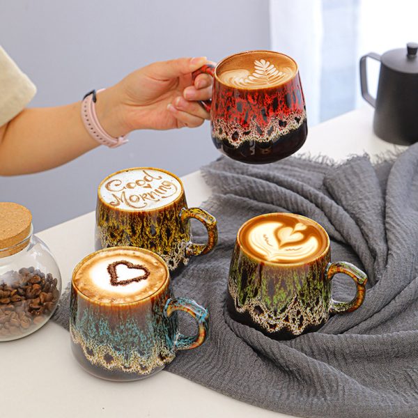 Creative Large-capacity Water Cup Couple Coffee Mug