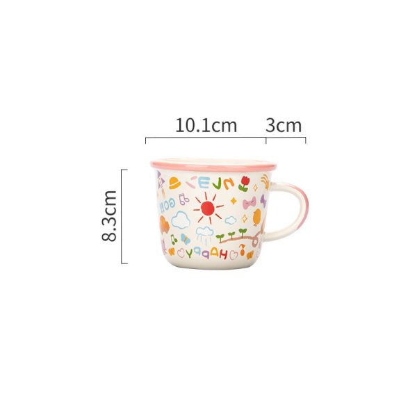 Cute Ceramic Couple High Value Mug