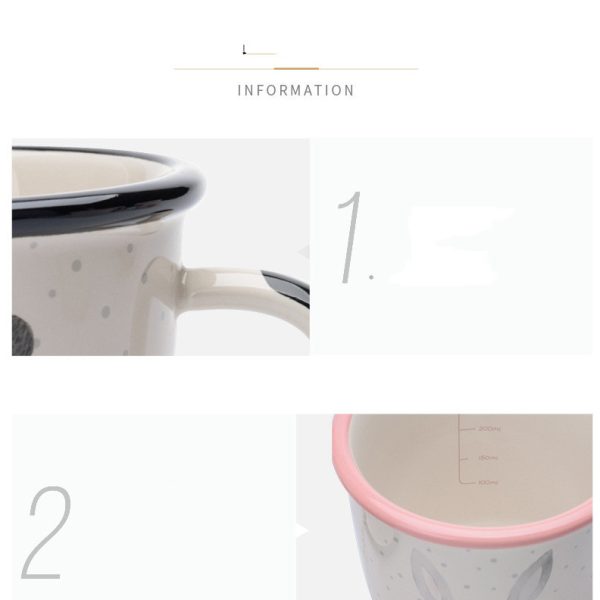 Cute Ceramic Couple High Value Mug