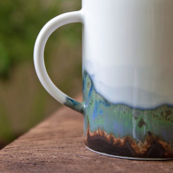 Creative Chinese Ceramic Mug Coffee Couple Personality