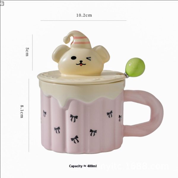 Good-looking Office Water Glass Mug With Lid