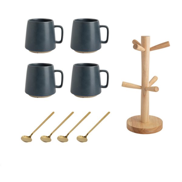 Niche Retro Style Japanese Stoneware Mug