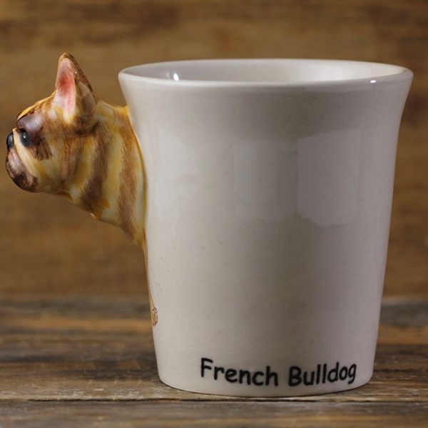 Thailand Hand Painted Animal Mug