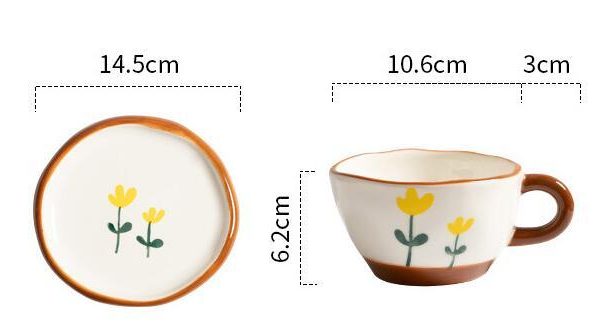 Good-looking Breakfast Oatmeal Ceramic Mug