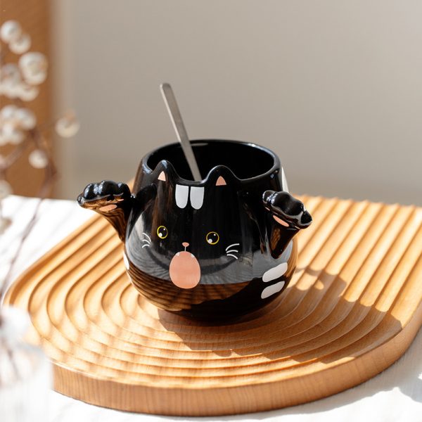 Creative Ceramic Mug Cute Girls Household