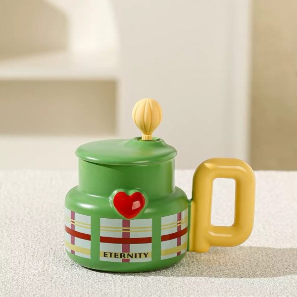 Design Mug Boys And Girls Ceramic Drinking Cup