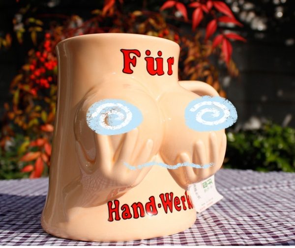 Painted Ceramic Creative Large Capacity Mug