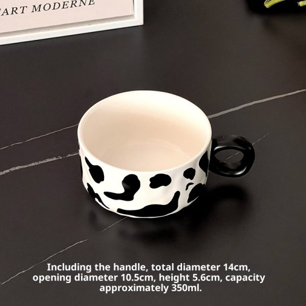 Animal Texture Mug Porcelain Minimalist Wind Coffee Cup Afternoon Tea