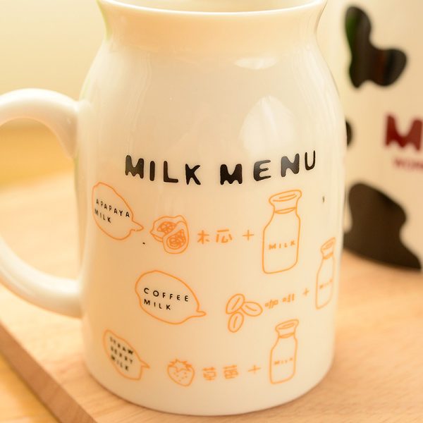 Ceramic Mug Creative Breakfast Office Couple Cup