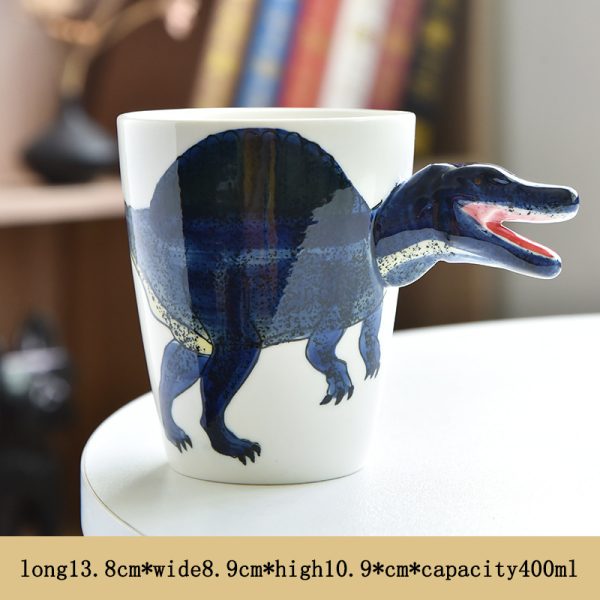3D Thermal Transfer Dinosaur Modeling Animal Ceramic Mug