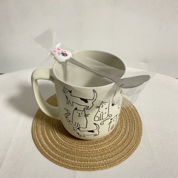 Internet Celebrity Hand-painted Pattern Ceramic Mug