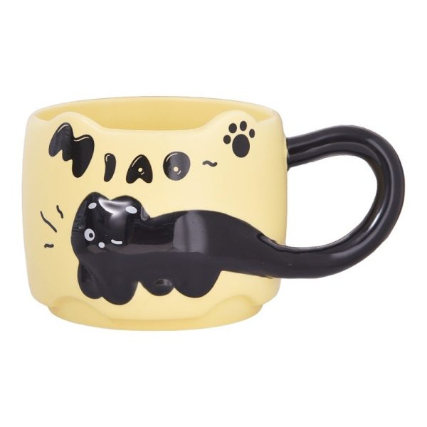 Suit Ceramic Mug Drinking Couple