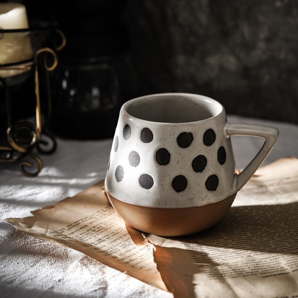 Hand Painted Mug Creative Personality Water Cup Stoneware