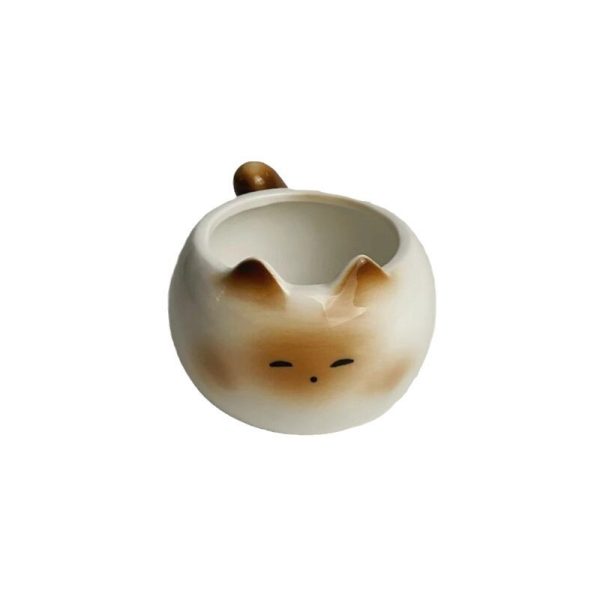 Cute New Cartoon Siamese Kitten Cute Coffee Cup