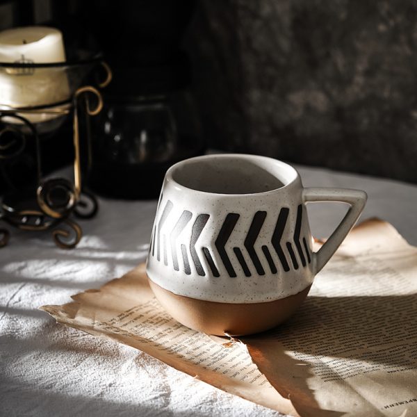 Hand Painted Mug Creative Personality Water Cup Stoneware