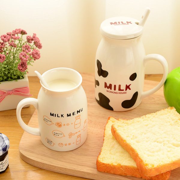 Ceramic Mug Creative Breakfast Office Couple Cup