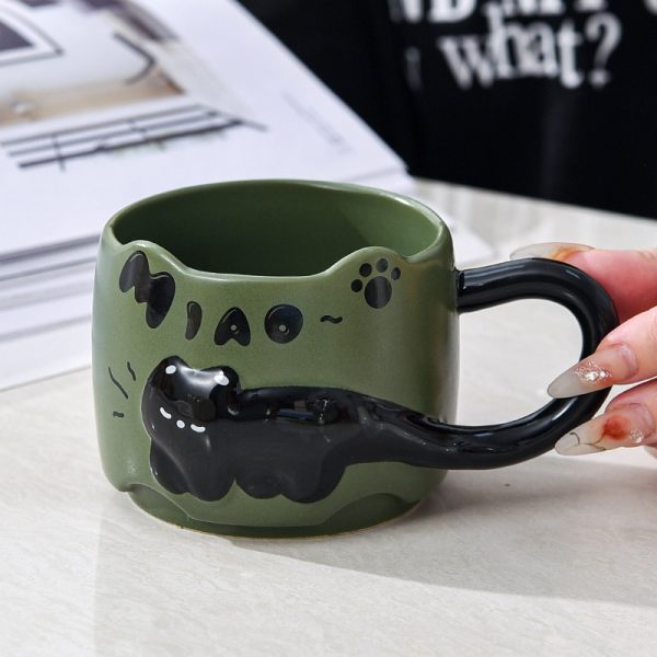 Suit Ceramic Mug Drinking Couple