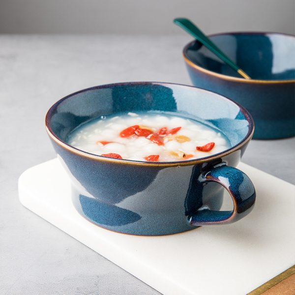 Retro Large Caliber Creative Breakfast Mug