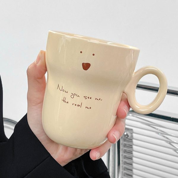 Gourd Ceramic Mug High Appearance Level Simple Net Red Water Cup