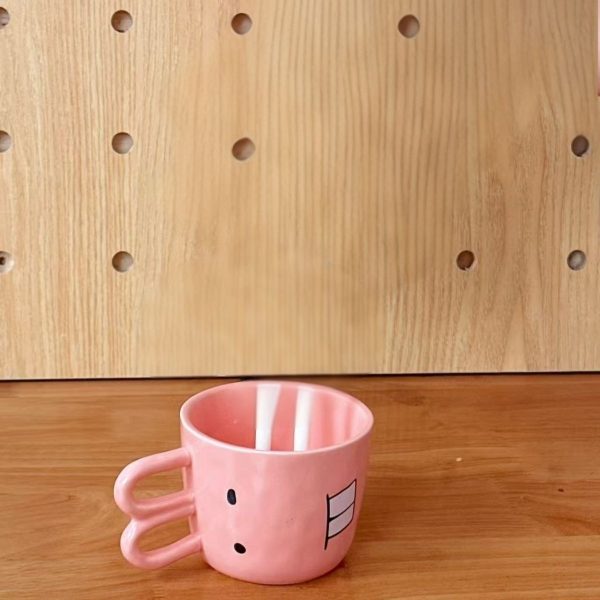 Piggy Teapot Nose Creative Ceramic Mug Household