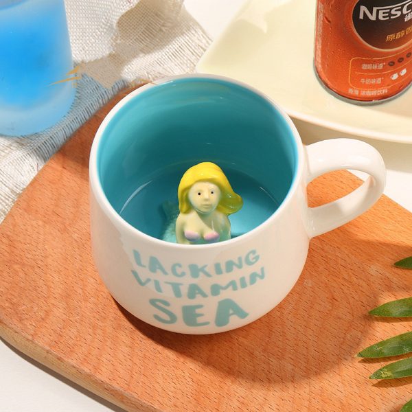 Three-dimensional Animal Ceramic Mug