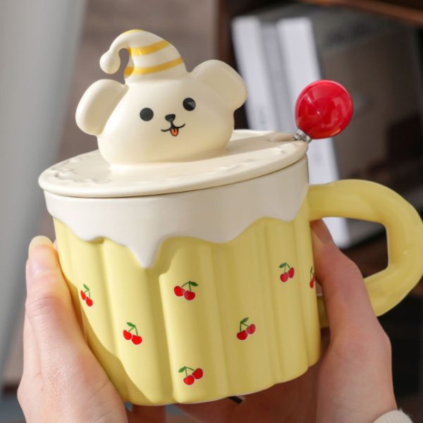 Good-looking Office Water Glass Mug With Lid