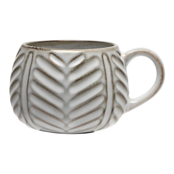 Creative American Embossed Ceramic Mug