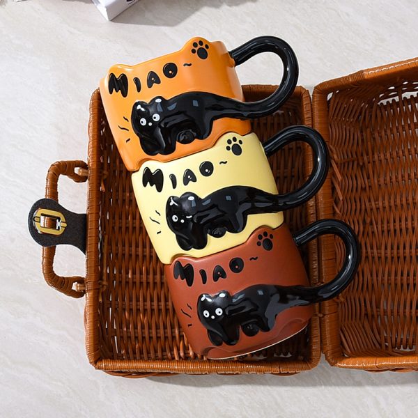 Suit Ceramic Mug Drinking Couple