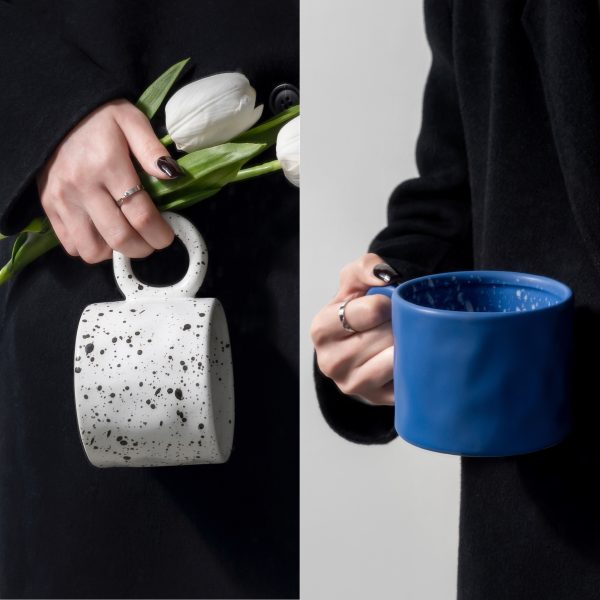 High Sense Of Quality Christmas Gift Ceramic Couple Mug