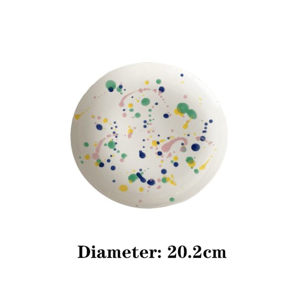 Color Contrast Color Splatter Tableware Mug Coffee Cup