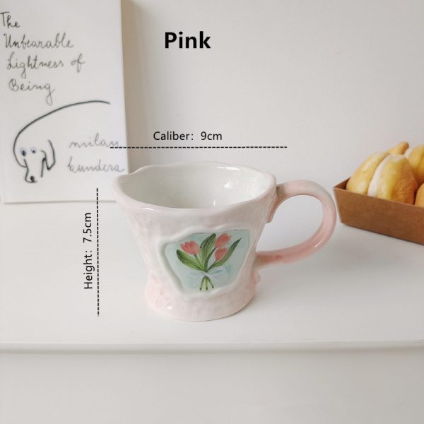 Fashionable Personality Girl Mug Handmade Cute