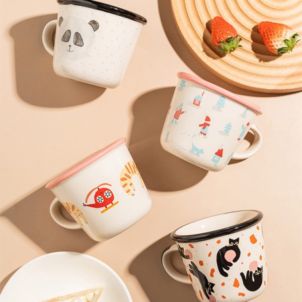 Cute Ceramic Couple High Value Mug