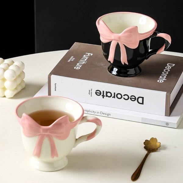 Original Design Girl Heart Bow Mug